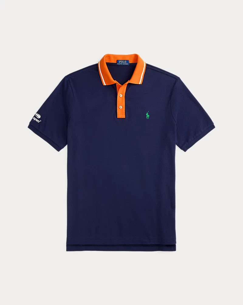 US Open Classic Fit Mesh Polo Shirt