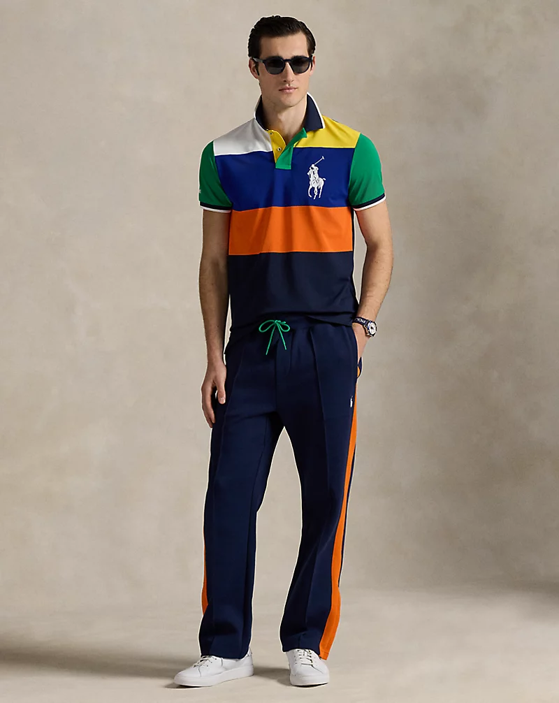 US Open Custom Slim Mesh Polo Shirt