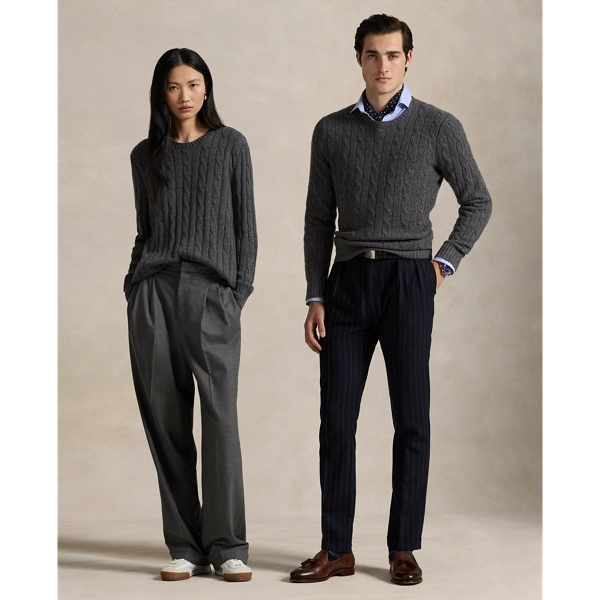 The Iconic Cable-Knit Cashmere Sweater