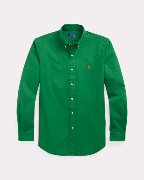 Custom Fit Twill Shirt