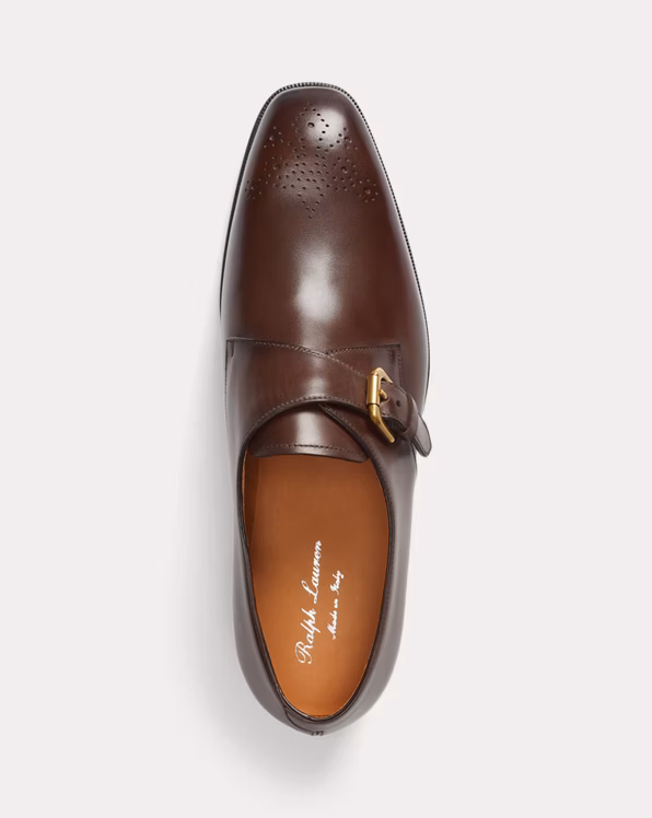 Darnell Calfskin Monk-Strap Shoe