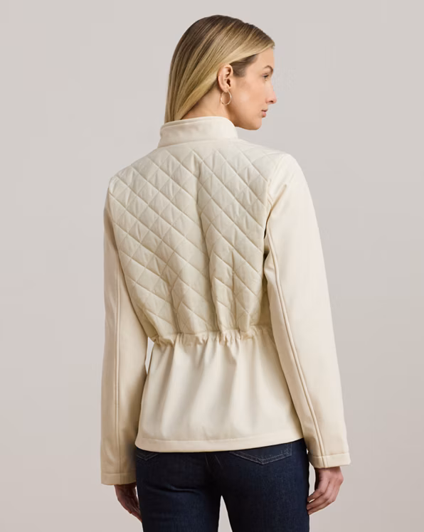 Diamond-Quilted Jacket