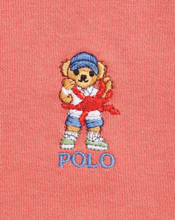 Bear Cotton Polo Shirt & Short Set