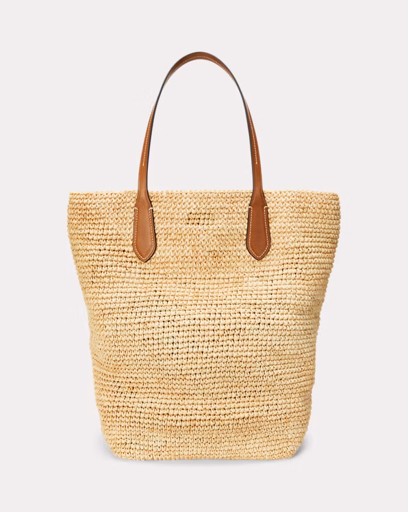 Big Pony Raffia Large Tote
