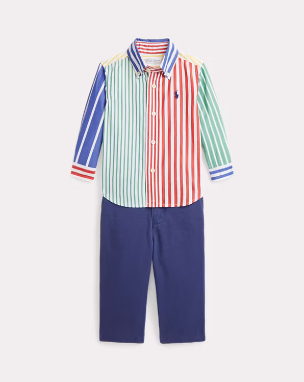 Cotton Fun Shirt and Chino Trouser Set