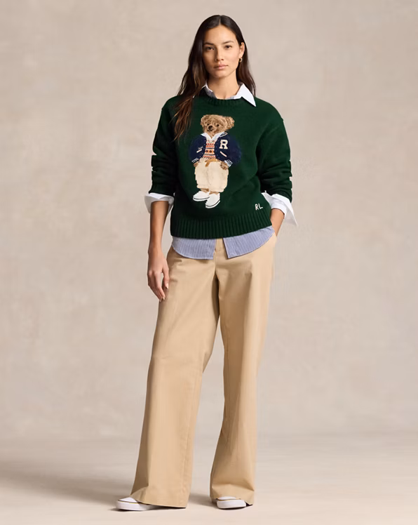 Polo Bear Wool-Cashmere Jumper