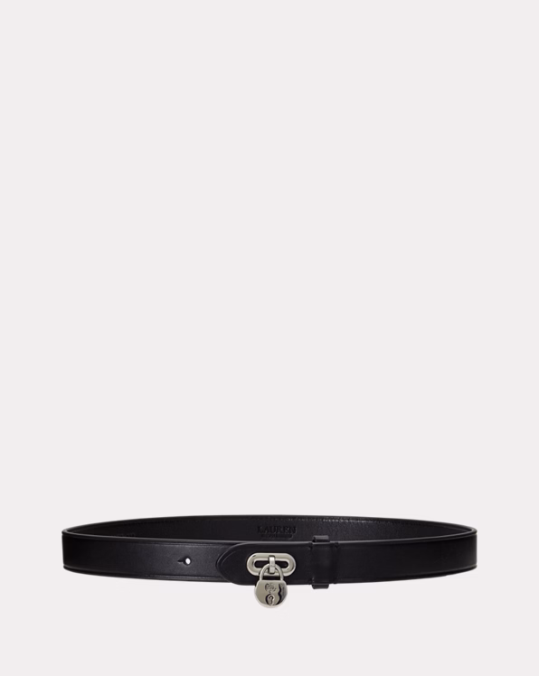 Padlock Leather Belt