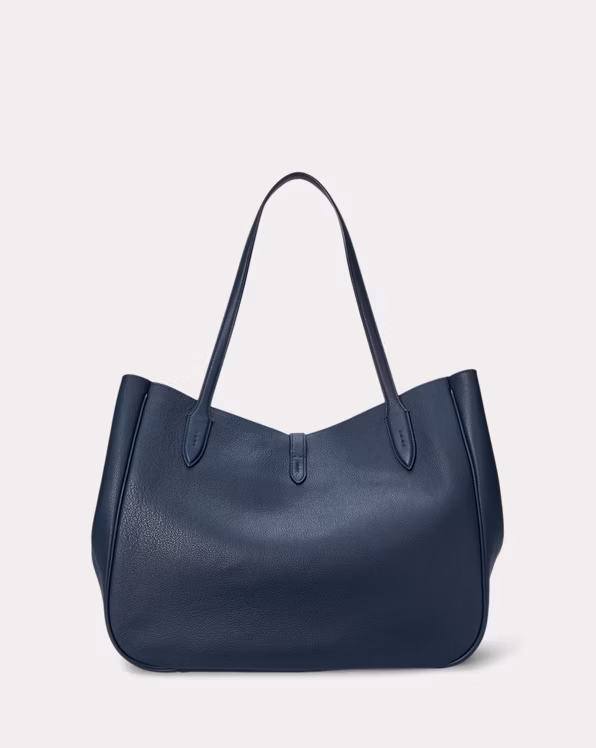 Polo ID Leather Large Tote