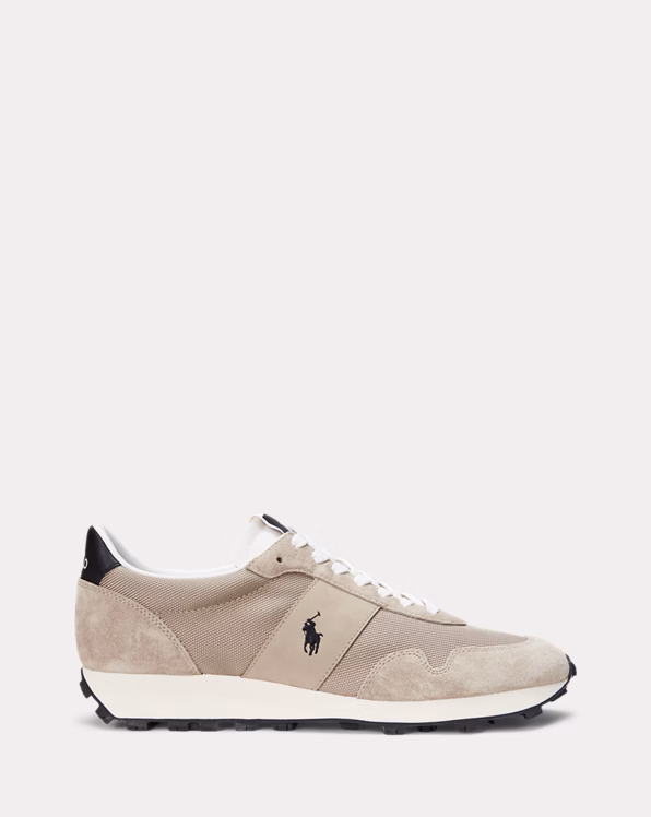 PRL Trail 125 Suede-Panelled Trainer