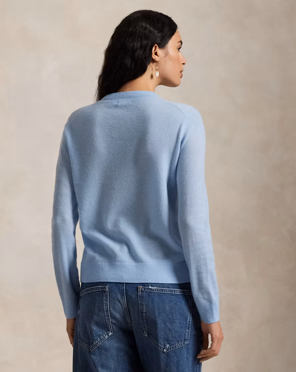 Cashmere-Blend Crewneck Jumper