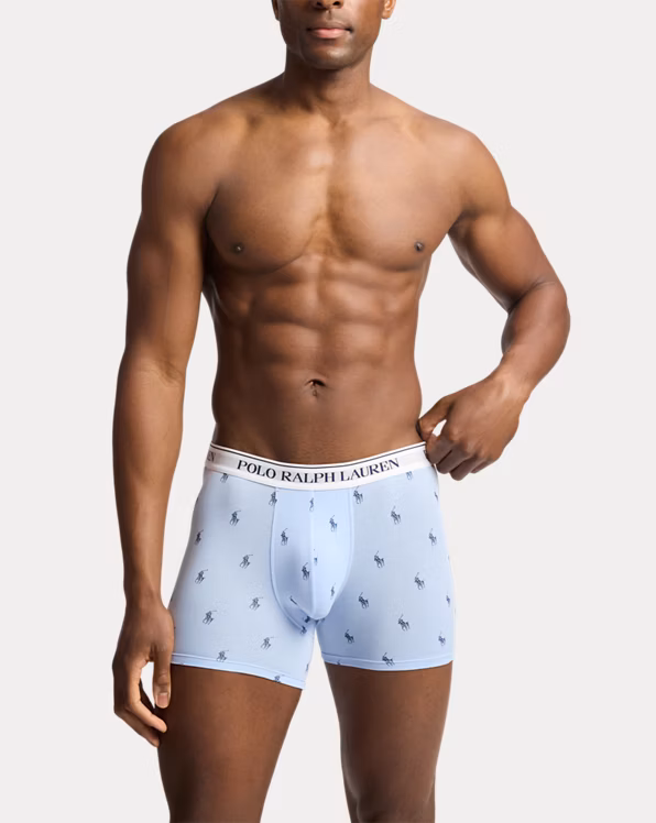 Stretch Cotton Boxer Brief 3-Pack