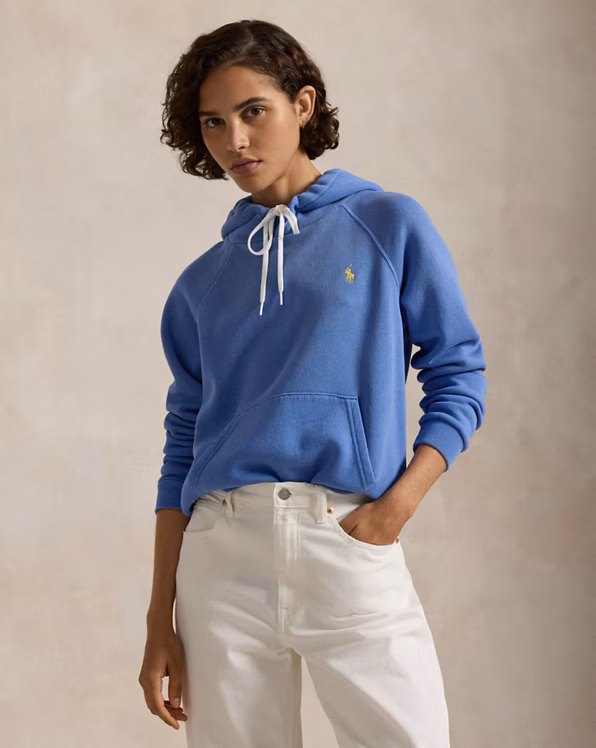 Shrunken Fit Fleece Hoodie