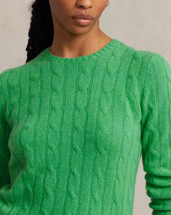 Cable-Knit Cashmere Jumper