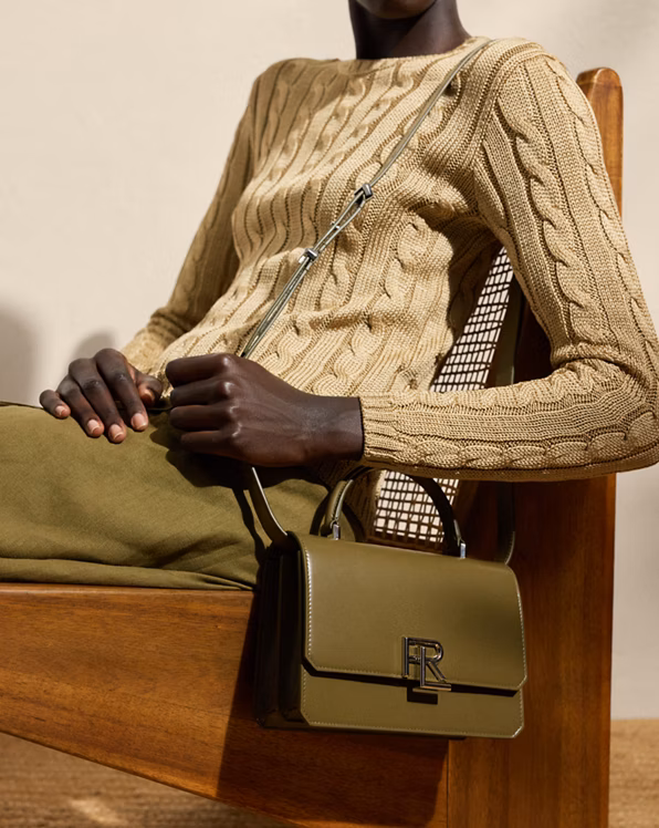 RL 888 Box Calfskin Top Handle