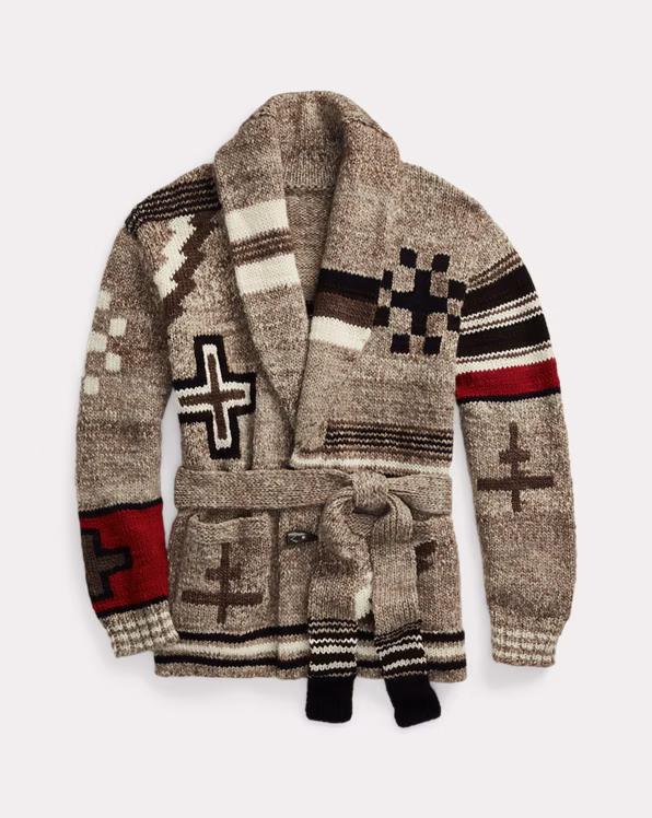 PRL x Naiomi Glasses Wrap Cardigan