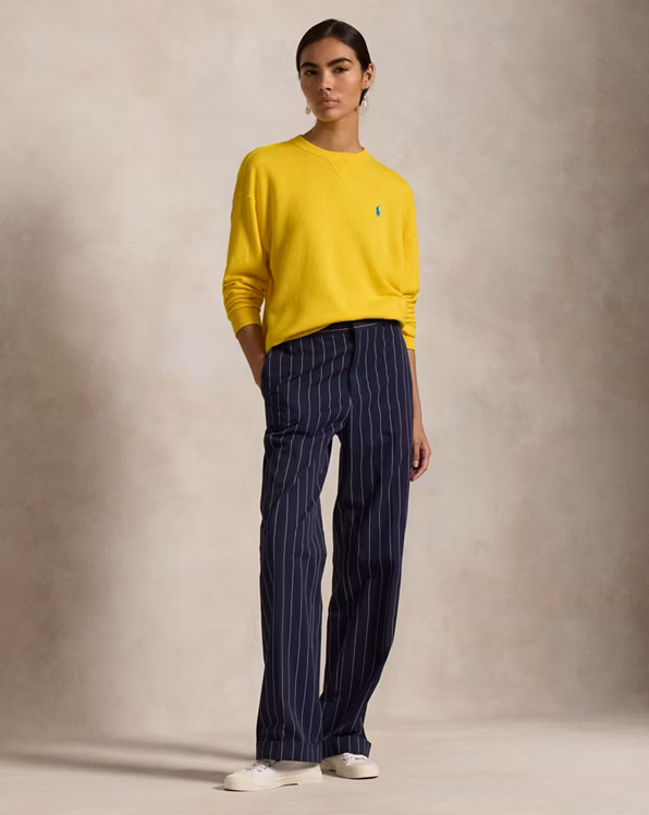 Lightweight Fleece Crewneck Pullover