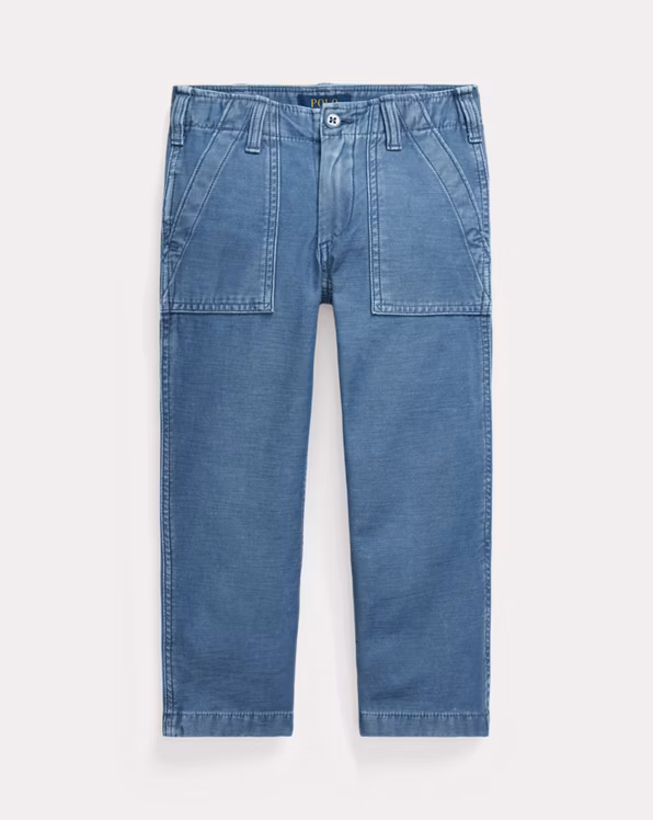 Reverse-Sateen Trouser