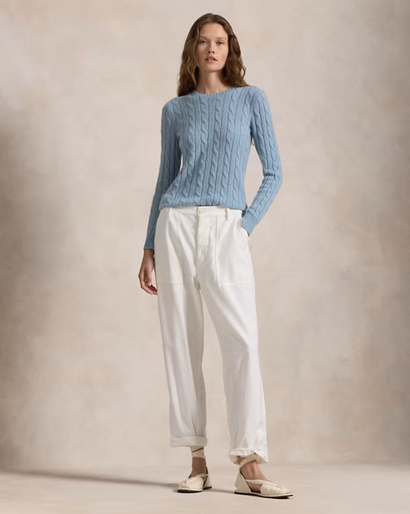 Cable-Knit Cashmere Jumper