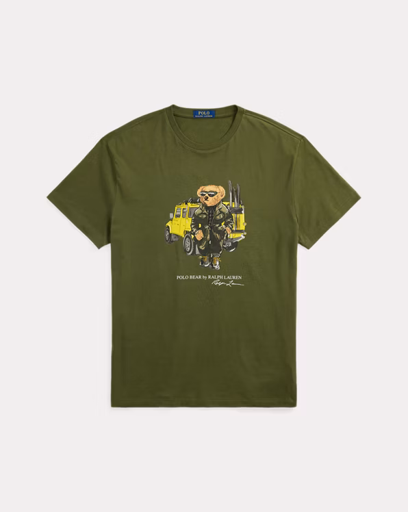 Classic Fit Polo Bear Jersey T-Shirt