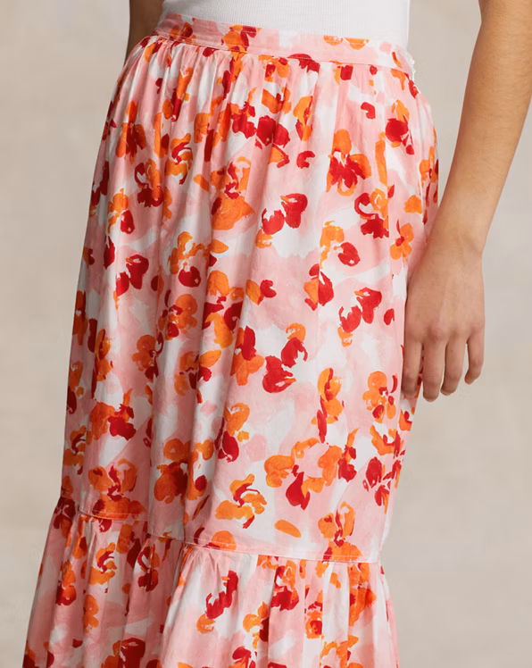 PRL x Naiomi Glasses Cotton Maxiskirt