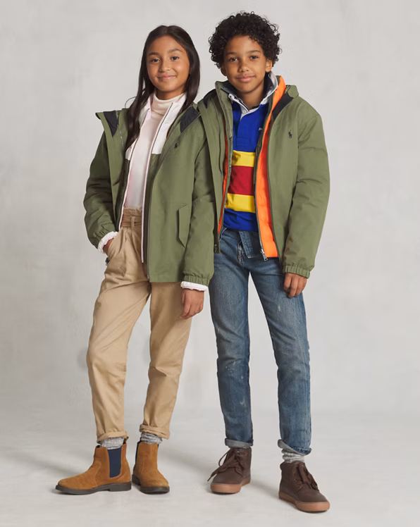 P-Layer 1 Water-Repellent Hooded Jacket