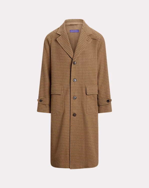 Hand-Tailored Cashmere-Wool Topcoat