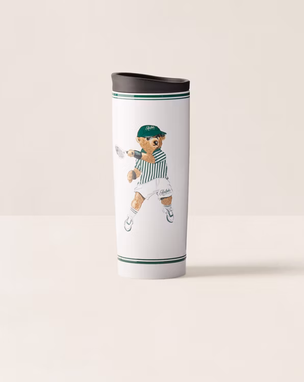 Ralph's Coffee Tennis Polo Bear Tumbler