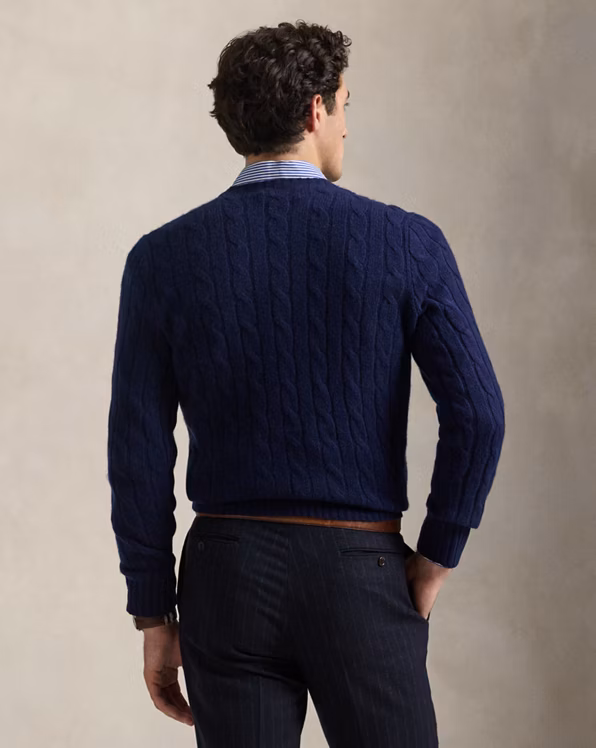 The Iconic Cable-Knit Cashmere Jumper