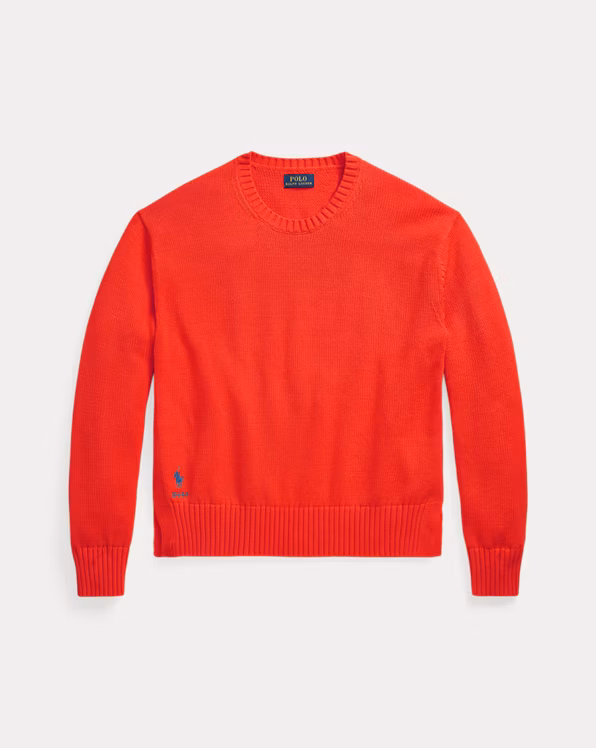 Cotton Crewneck Jumper