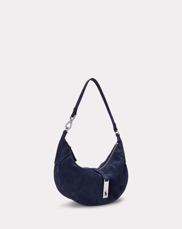 Polo ID Suede Mini Shoulder Bag