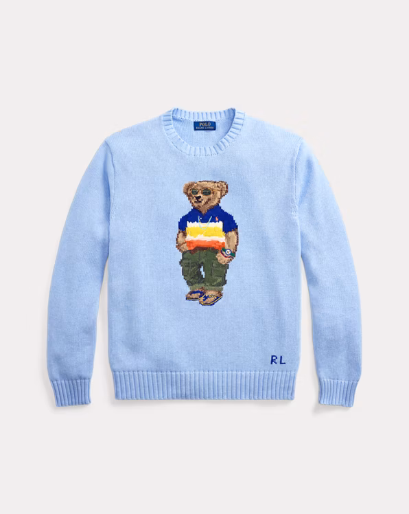 Polo Bear Cotton Jumper