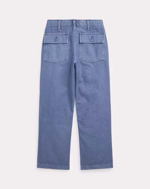 Reverse-Sateen Trouser