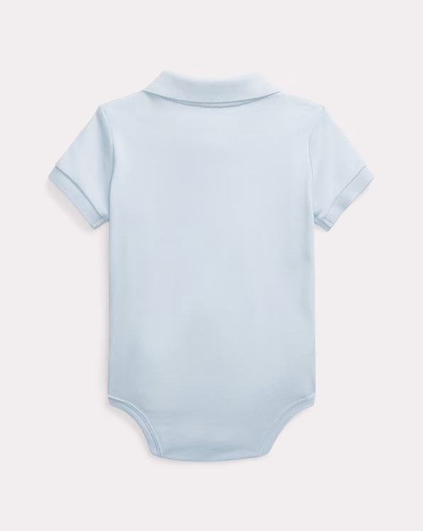 Soft Cotton Polo Bodysuit