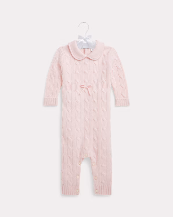 Cable-Knit Cashmere Coverall