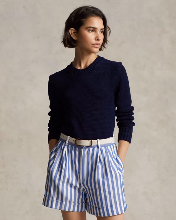 Cotton Crewneck Jumper