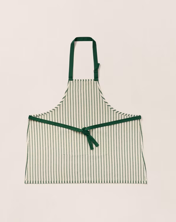 Ralph's Coffee Striped Cotton Apron