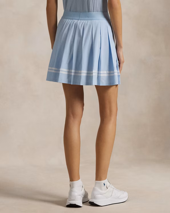 40.5 cm Pleated A-Line Performance Skort