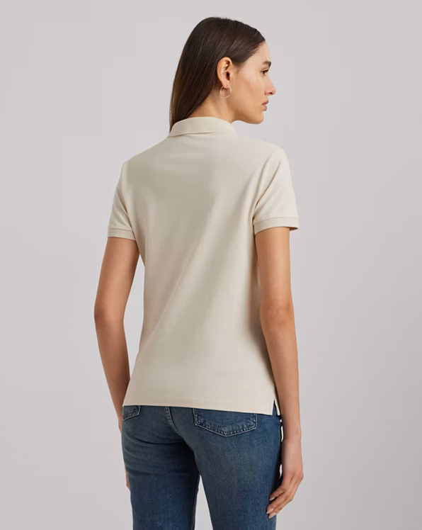 Patchwork piquÃ© Polo Shirt