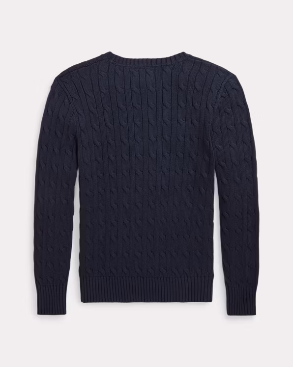 Cable-Knit Cotton Jumper