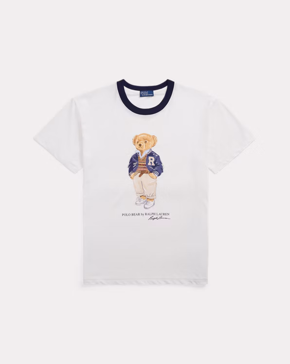 Polo Bear Cotton Jersey T-Shirt