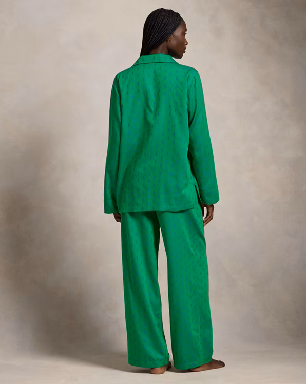 All-over Pony Long-Sleeve Pyjama Set