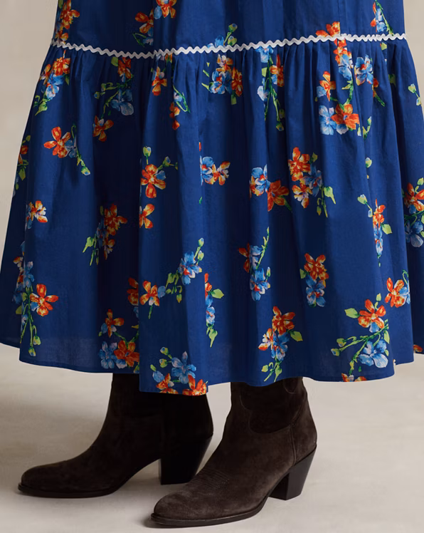 PRL x Naiomi Glasses Cotton Maxiskirt