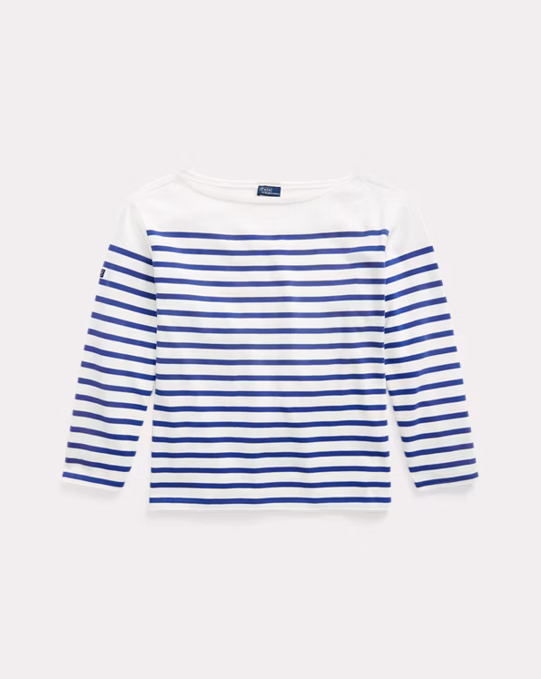 Striped Boatneck Mariner Tee