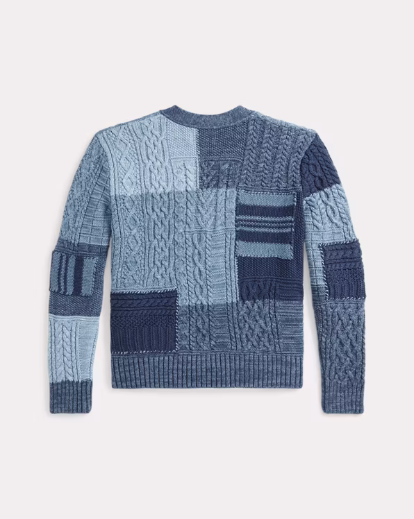 Patchwork Cotton Cardigan