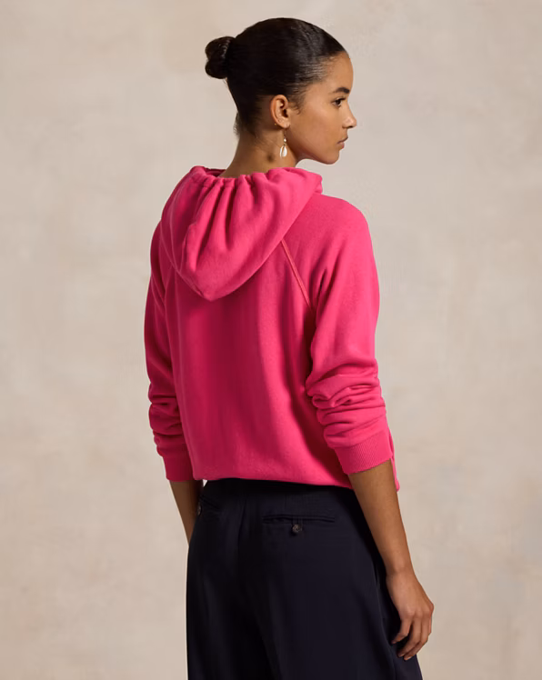 Shrunken Fit Fleece Hoodie