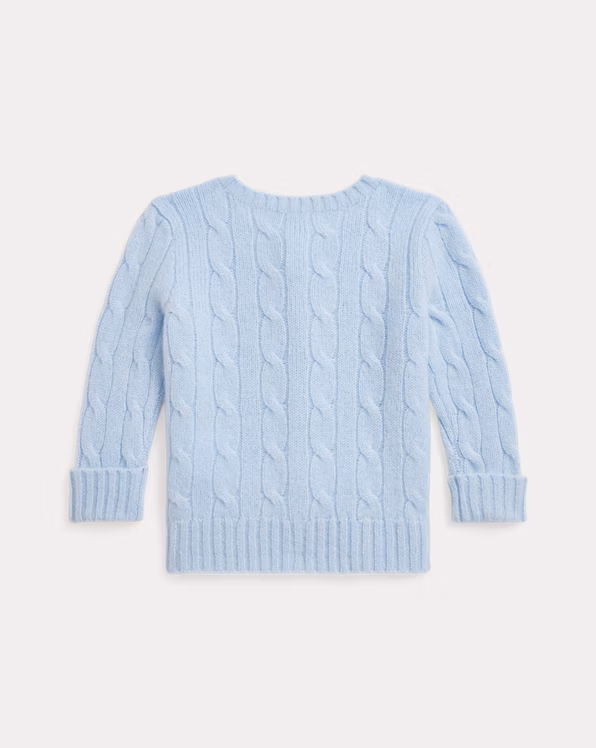 Cable-Knit Cashmere Cardigan