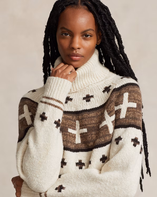 PRL x Naiomi Glasses Wool-Blend Jumper