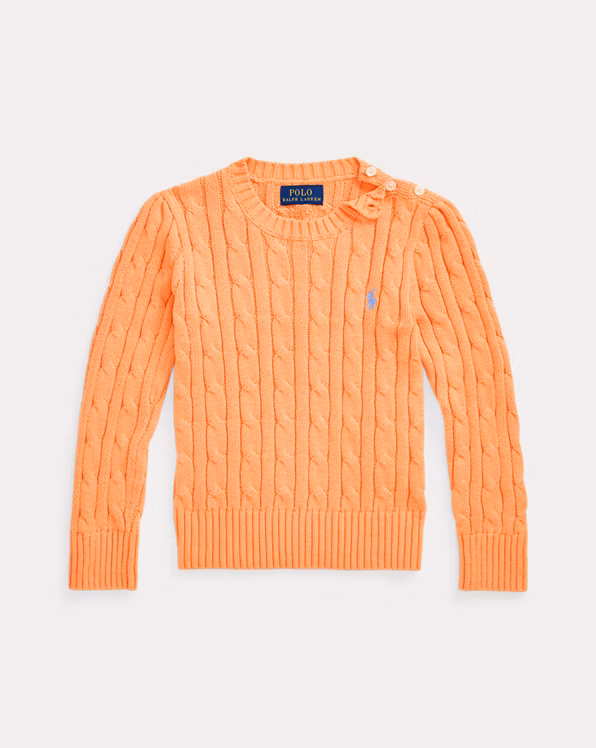 Cable-Knit Cotton Jumper