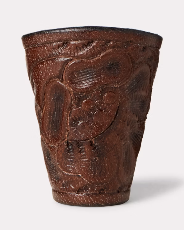 Hand-Tooled Leather Bandanna Slider