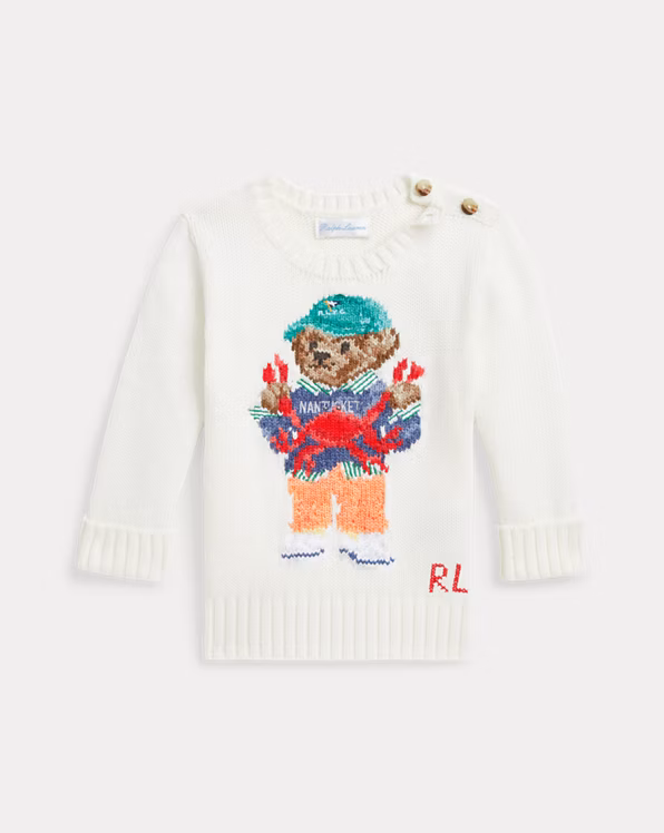 Polo Bear Cotton Jumper